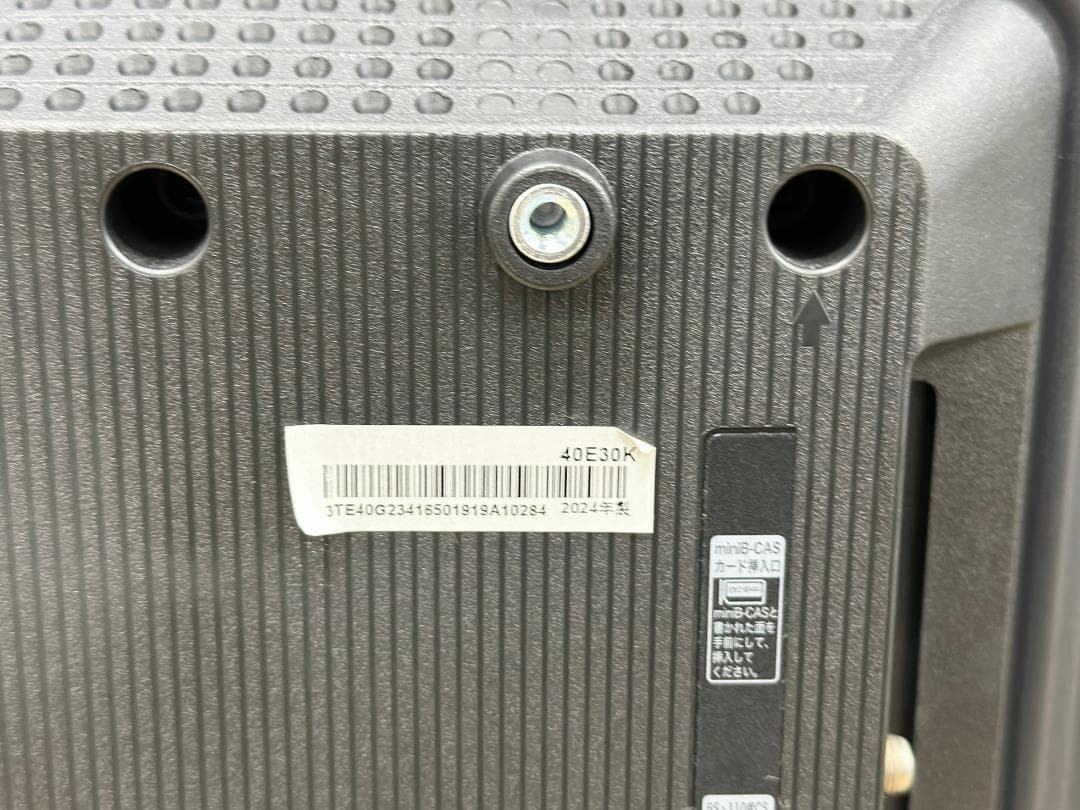 ■Hisense/ハイセンス■液晶テレビ　40E30K　40インチ　2024年製