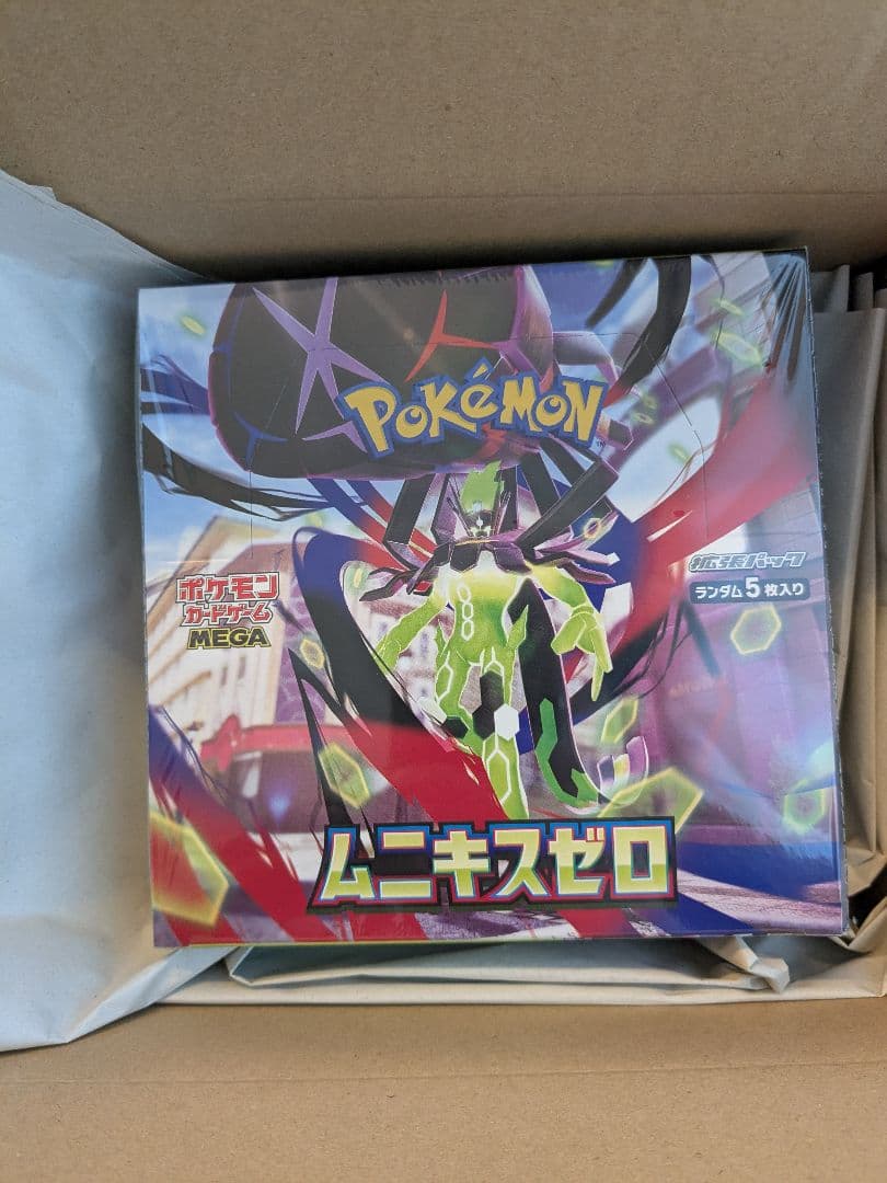 ポケモンカード　ムニキスゼロ　BOX シュリンク付き
