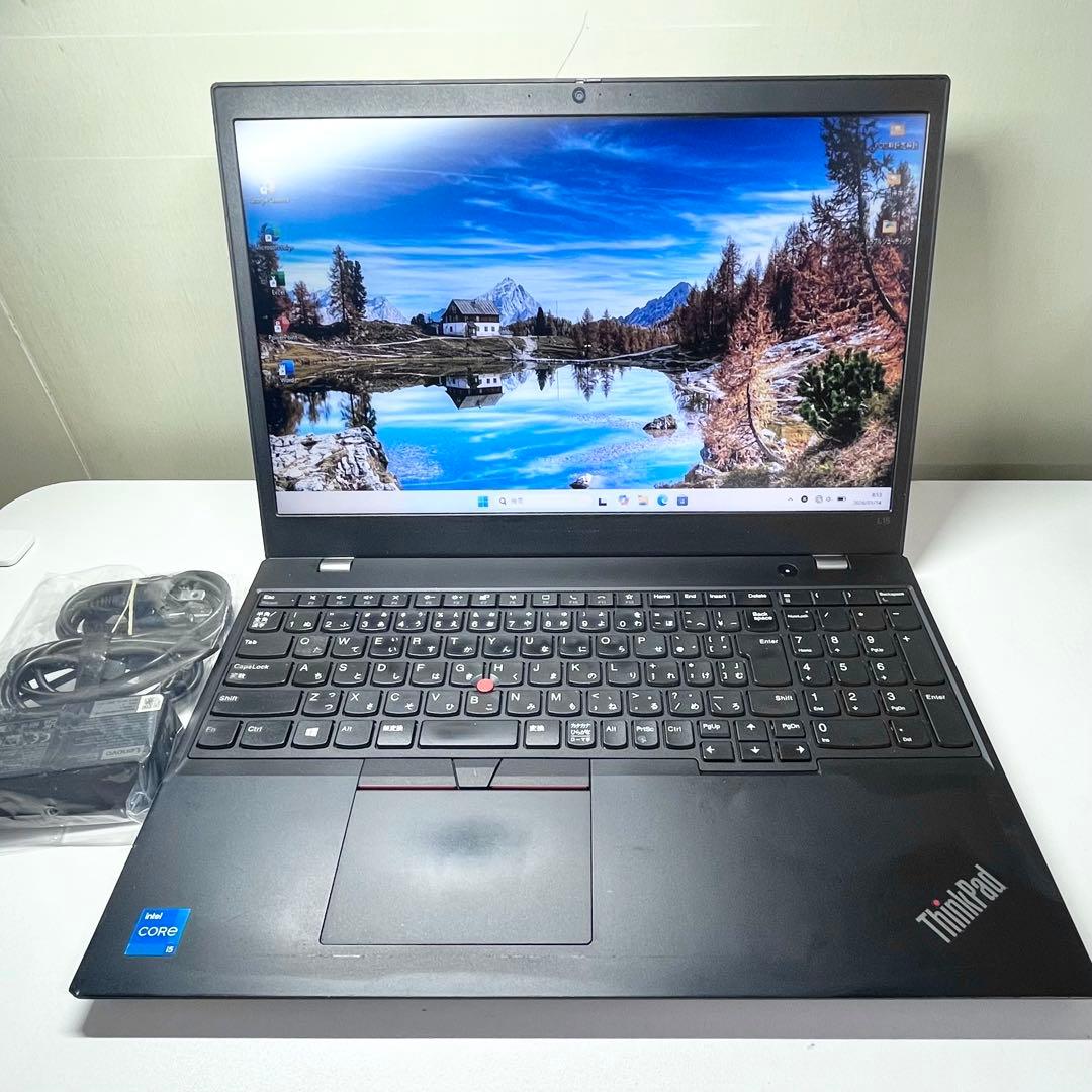 【美品】ThinkPad L15 Gen2 16GB i5Office付11世代
