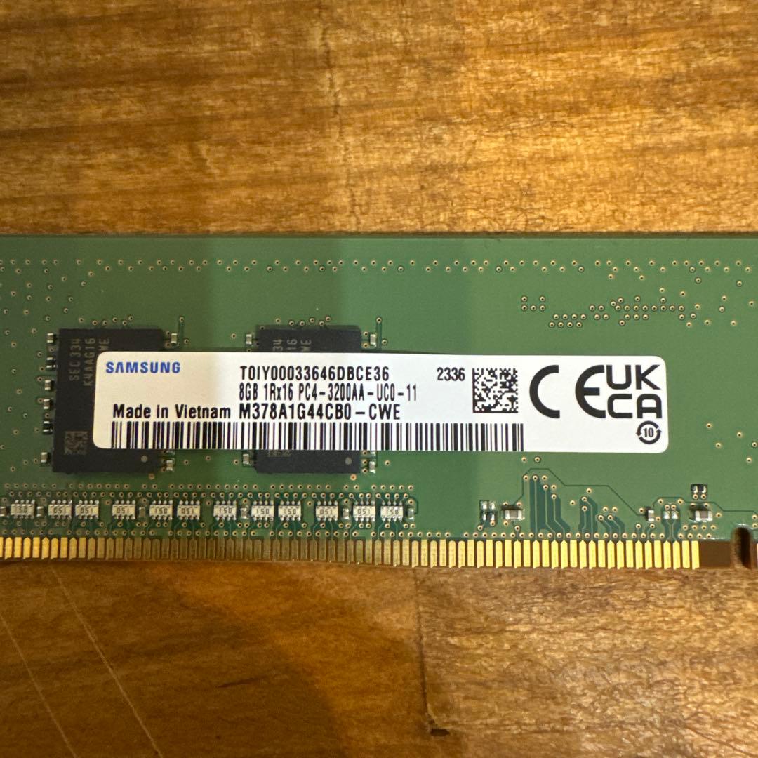 DDR4 PC4-3200AA 16GB（8GB×2）