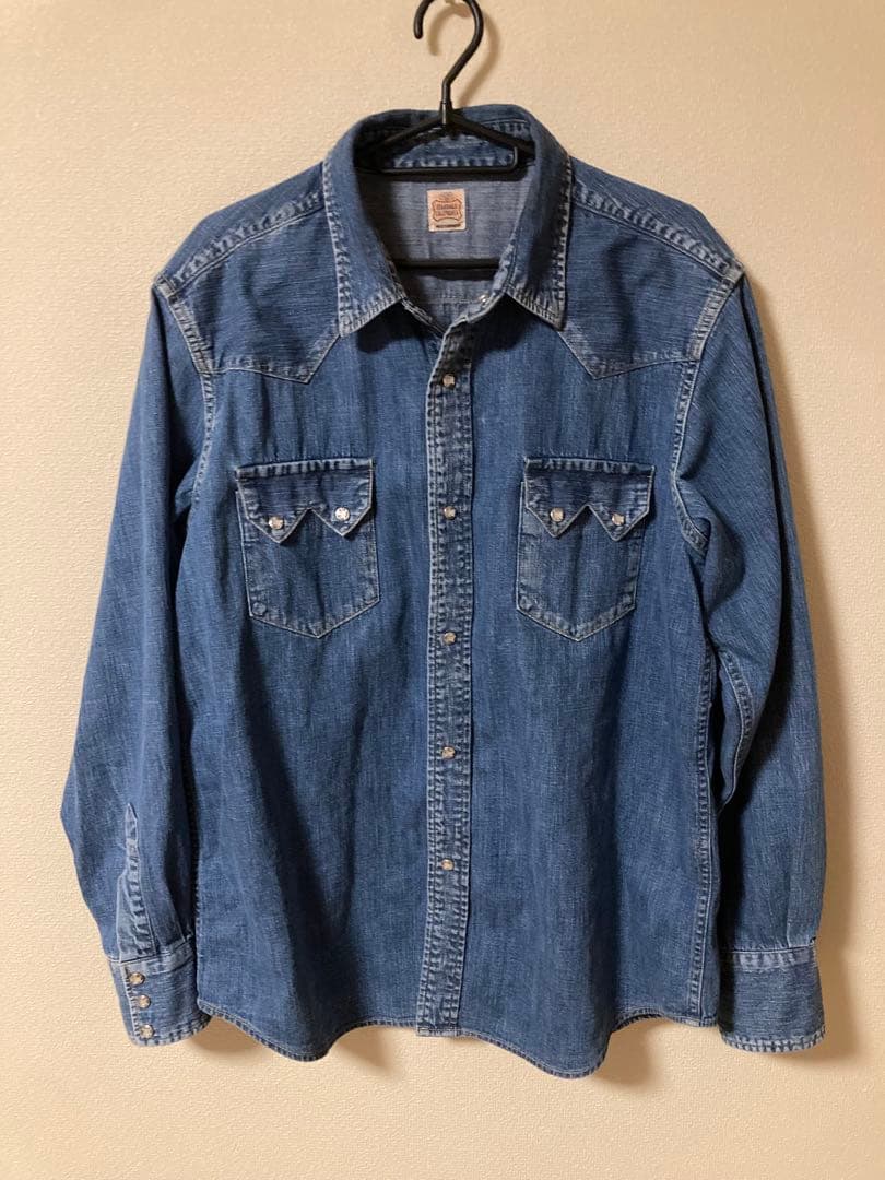 【完売】SD Denim Western Shirt Vintage Wash