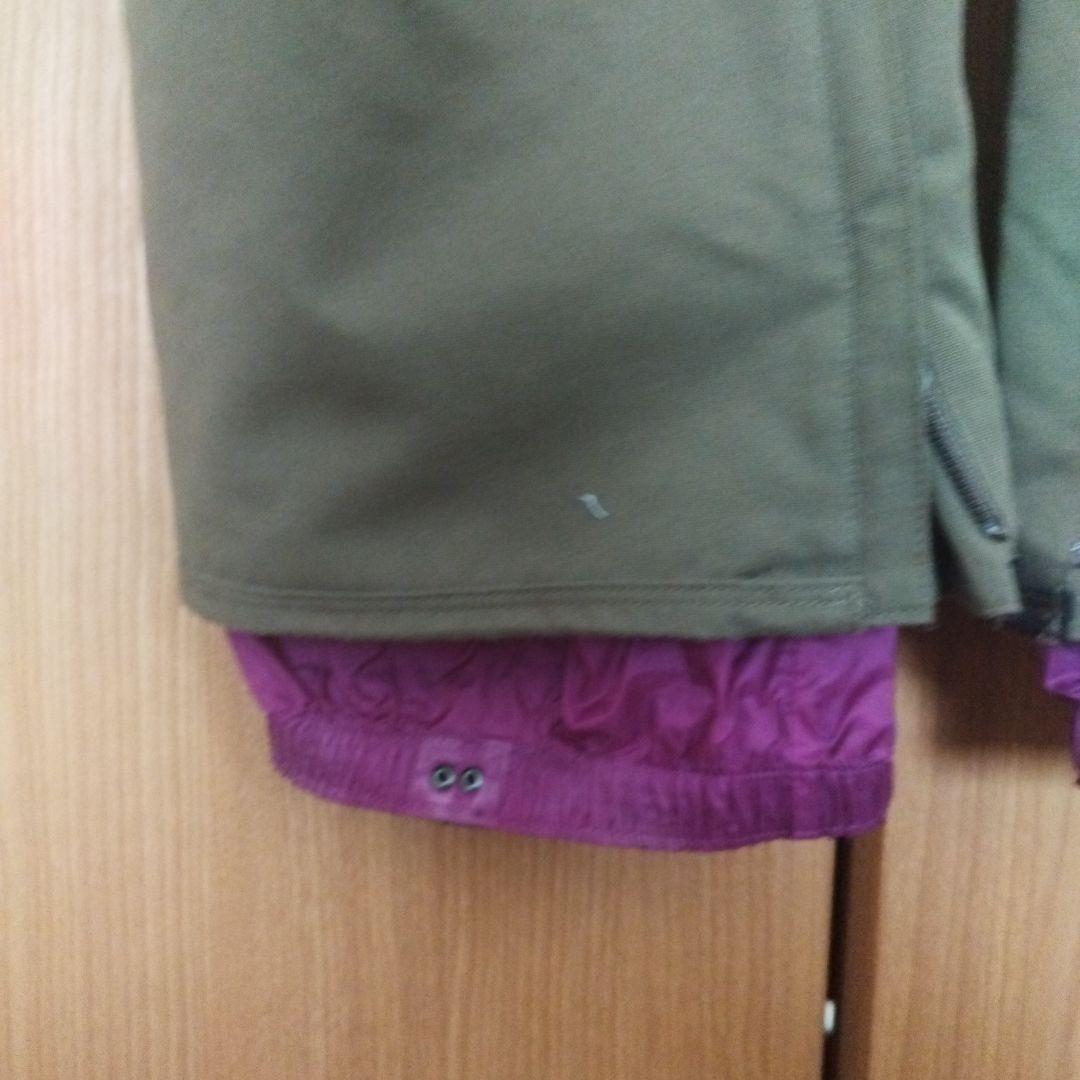 BURTONオリーブグリーン ビブパンツ 男性用