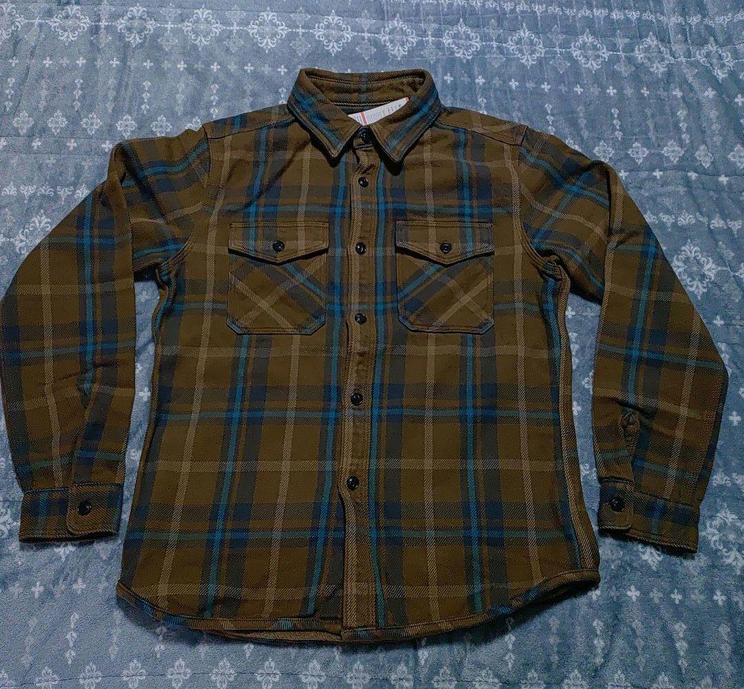 ウエス UES 長袖シャツ 502551 エクストラヘビーネルシャツ L