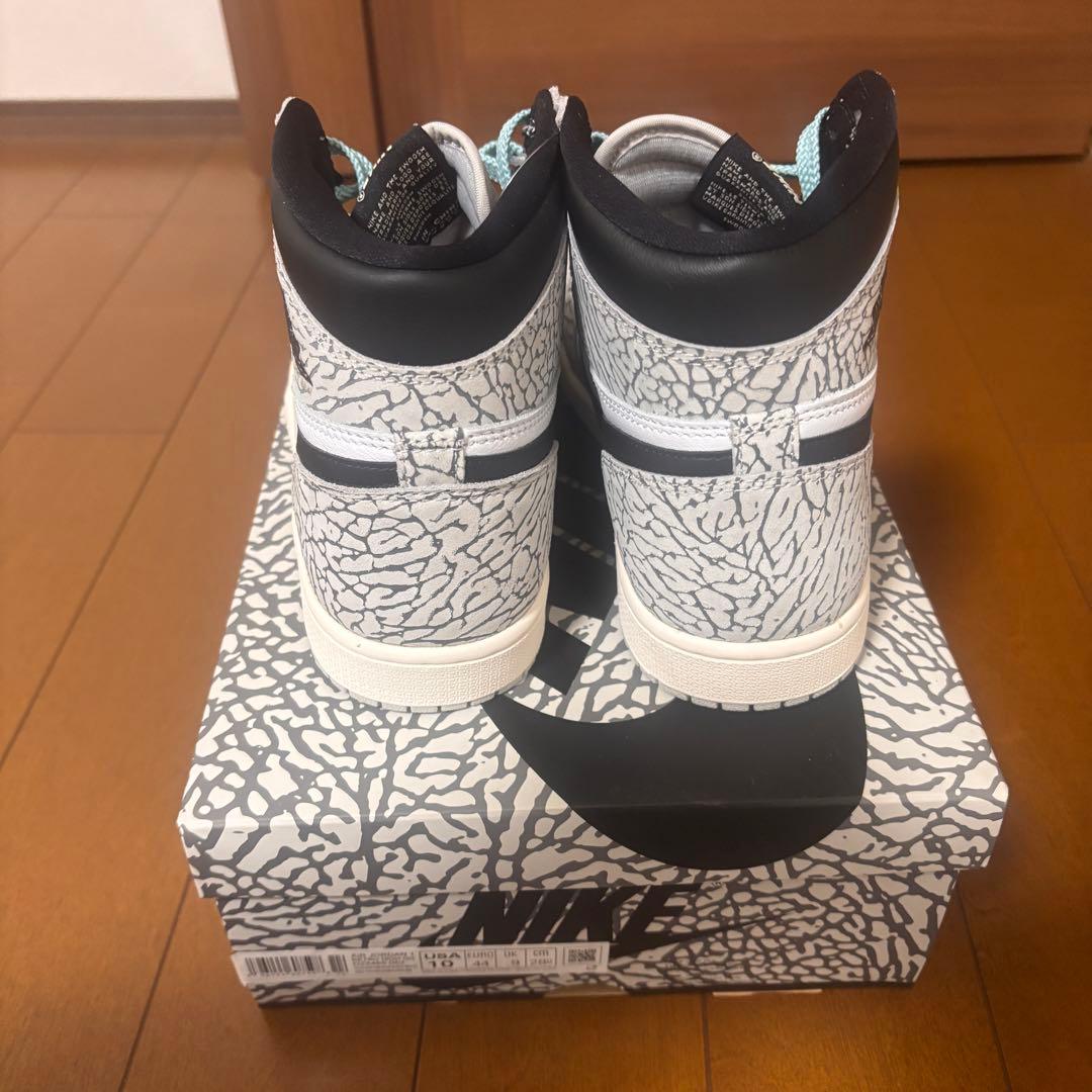 未使用 Nike Air Jordan1 High ホワイトセメント 28cm