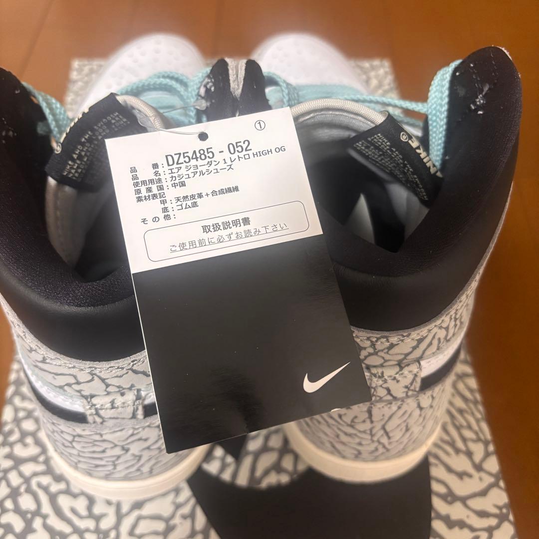 未使用 Nike Air Jordan1 High ホワイトセメント 28cm