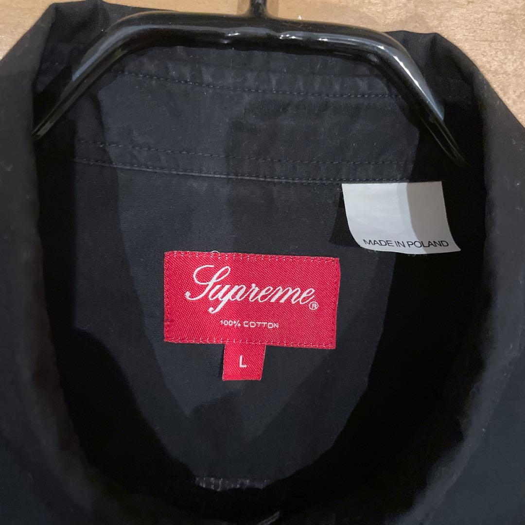 i*7様 Supreme - Nate Lowman S/S Shirt 黒 L