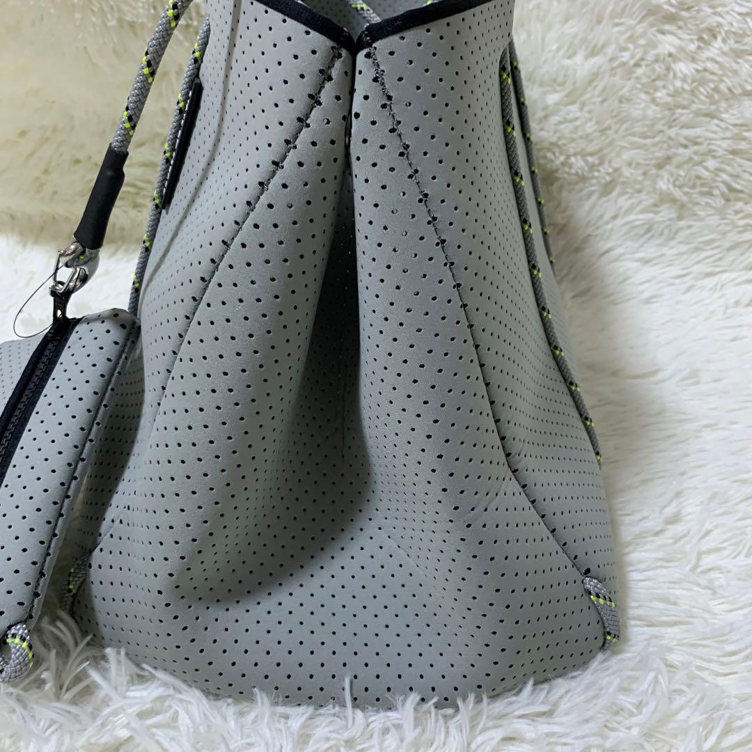 ステイトオブエスケープ　フライングソロ　マザーズバック　パンチング　グレー