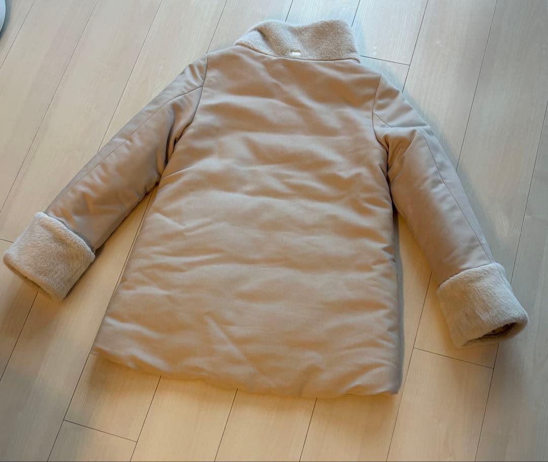 【美品】HERNO ヘルノ　エコファー　中綿　ショート　コート　ジャケット
