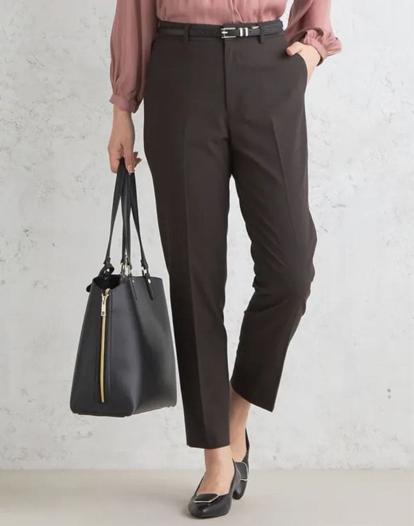 AOKI ダークブラウン ビジネススーツ 上下セット　LES MUES レミュー