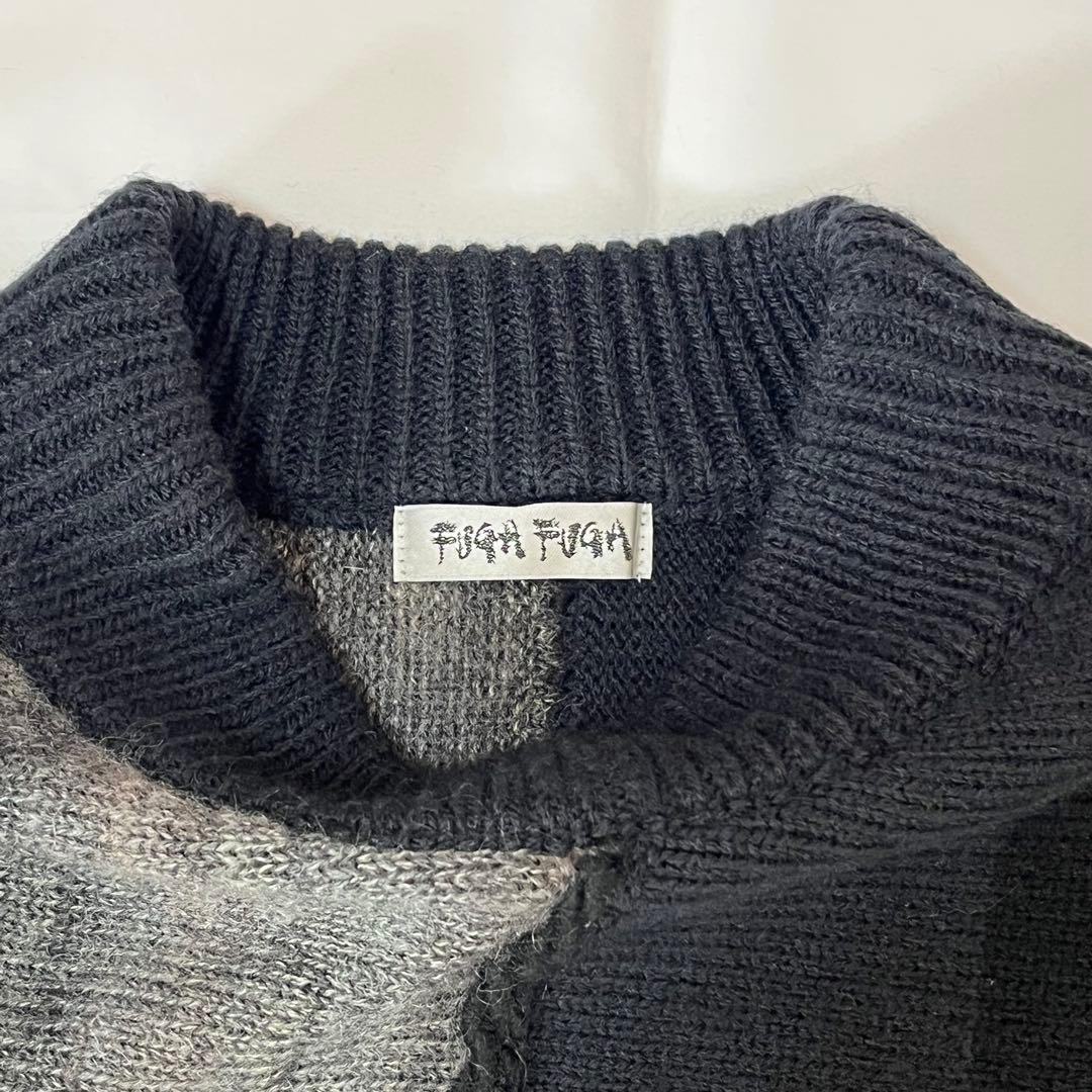 FUGAFUGA 佐藤繊維 アルパカ モヘヤ リネン ニットプルオーバー