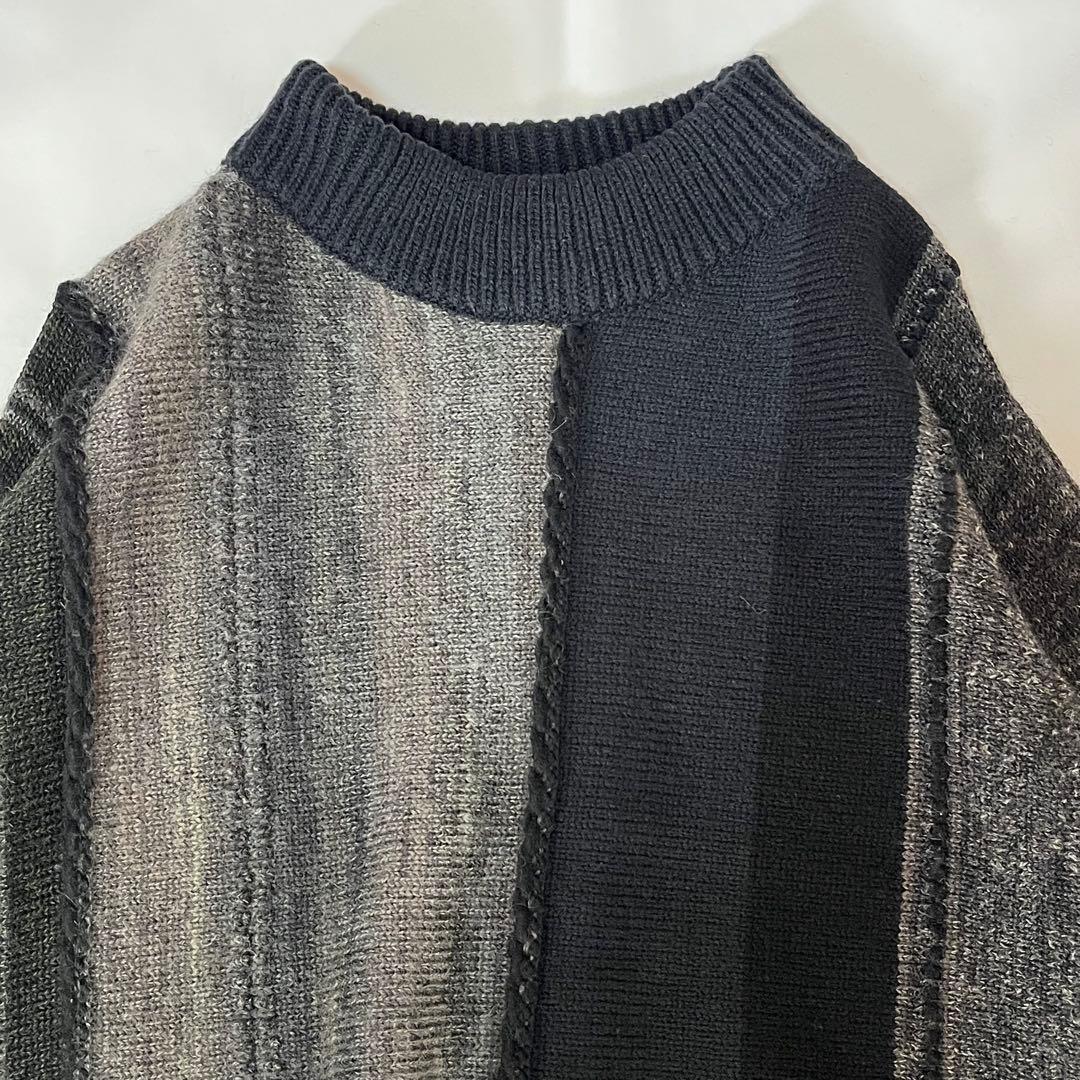 FUGAFUGA 佐藤繊維 アルパカ モヘヤ リネン ニットプルオーバー