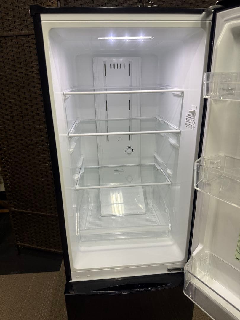 【洗浄消毒作業済】TOSHIBA 171L 冷凍冷蔵庫 GR-M17BS(K)