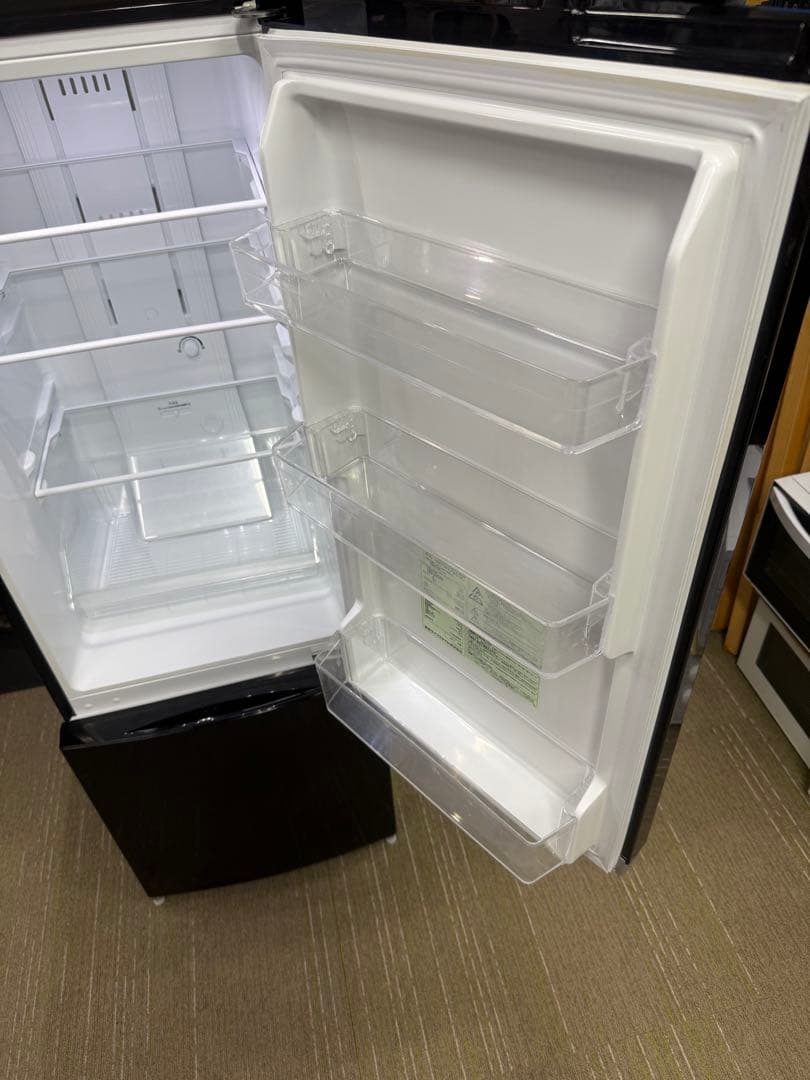 【洗浄消毒作業済】TOSHIBA 171L 冷凍冷蔵庫 GR-M17BS(K)