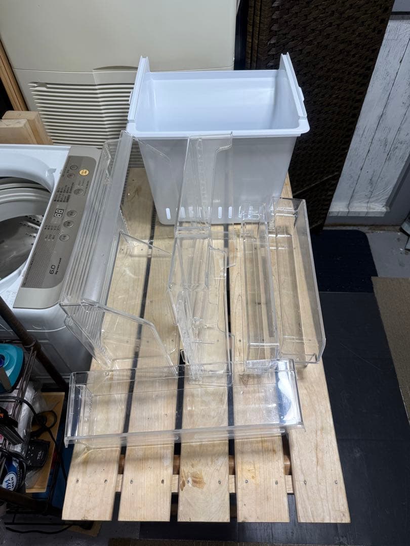 【洗浄消毒作業済】TOSHIBA 171L 冷凍冷蔵庫 GR-M17BS(K)