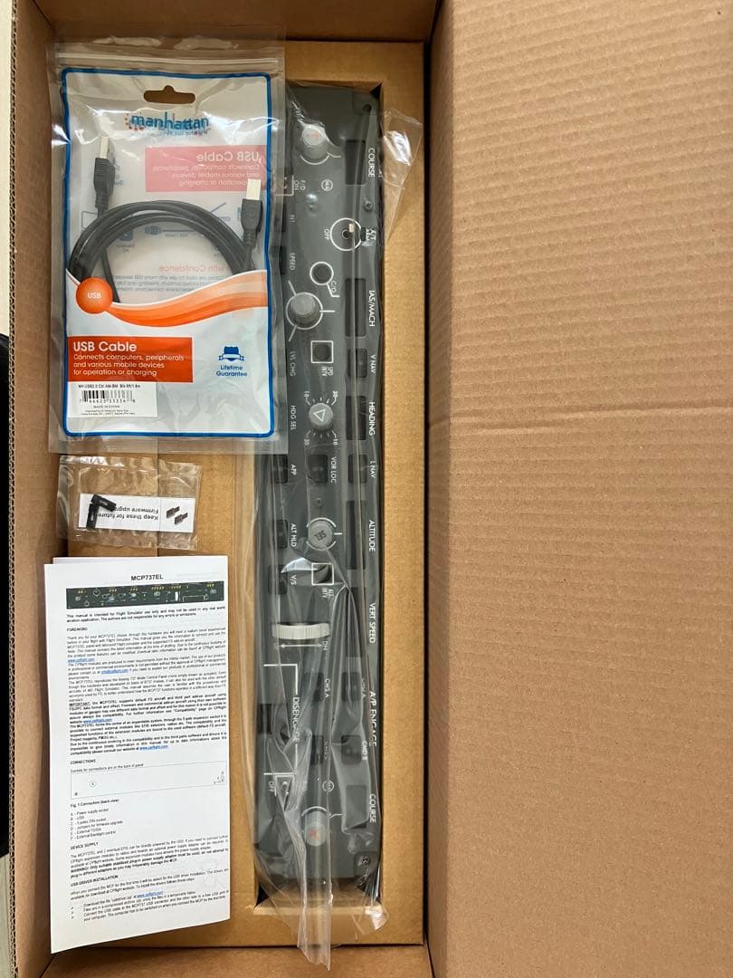 CP Flight MCP737EL（Boeing 737用MCPモジュール）