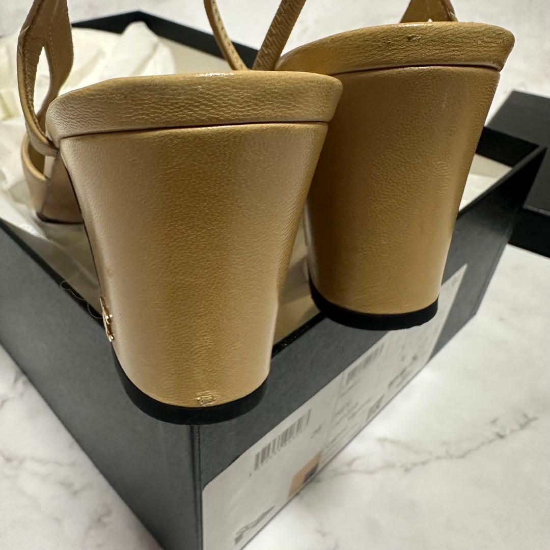 CHANEL シャネル　スリングバック　シューズ