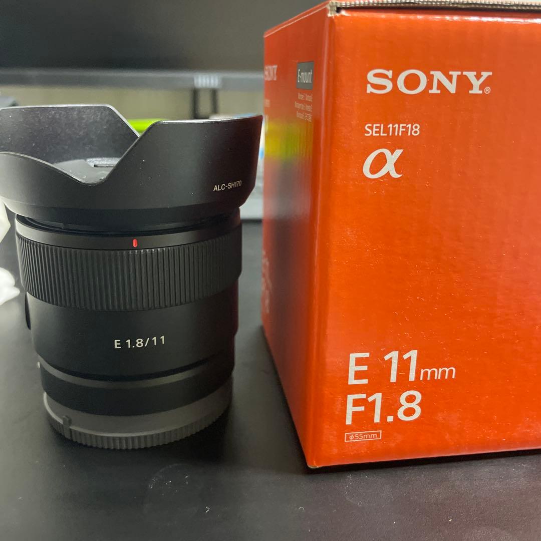 SONY SEL11F18 11mm F1.8 レンズ
