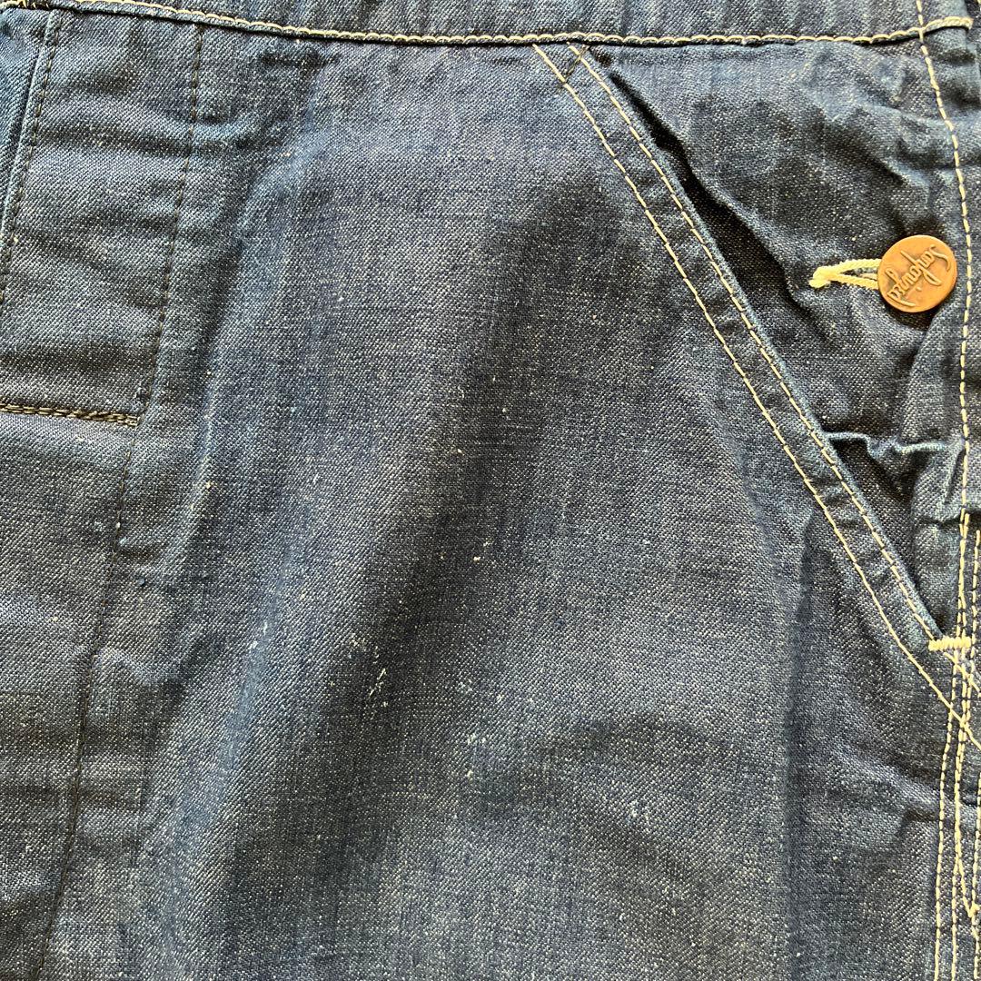 40s Round House ヴィンテージオーバーオール W36