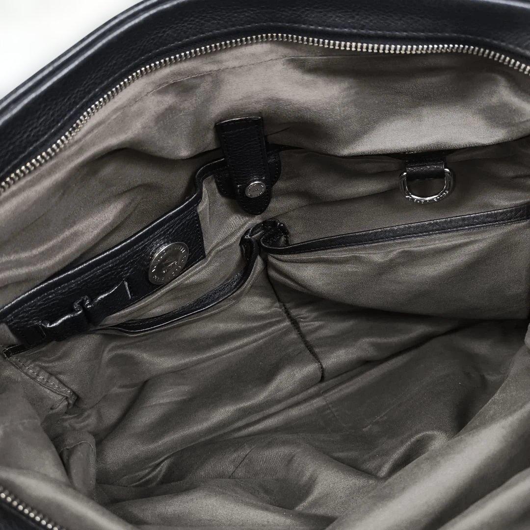 ✨希少✨ ペッレモルビダ ブリーフバッグ レザー 2way 2層 B4可 黒