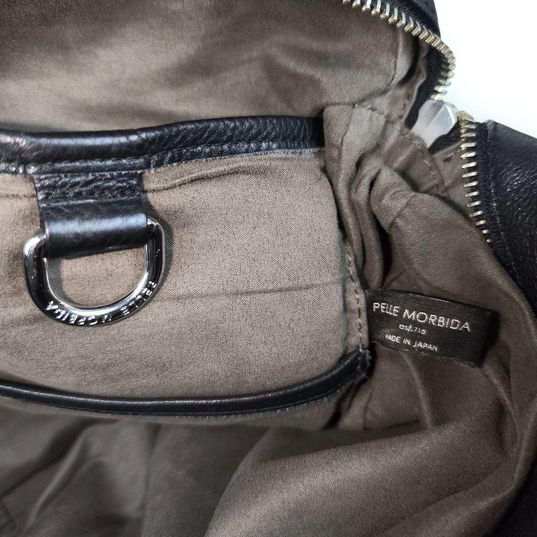 ✨希少✨ ペッレモルビダ ブリーフバッグ レザー 2way 2層 B4可 黒