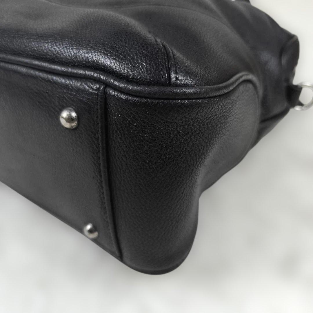 ✨希少✨ ペッレモルビダ ブリーフバッグ レザー 2way 2層 B4可 黒