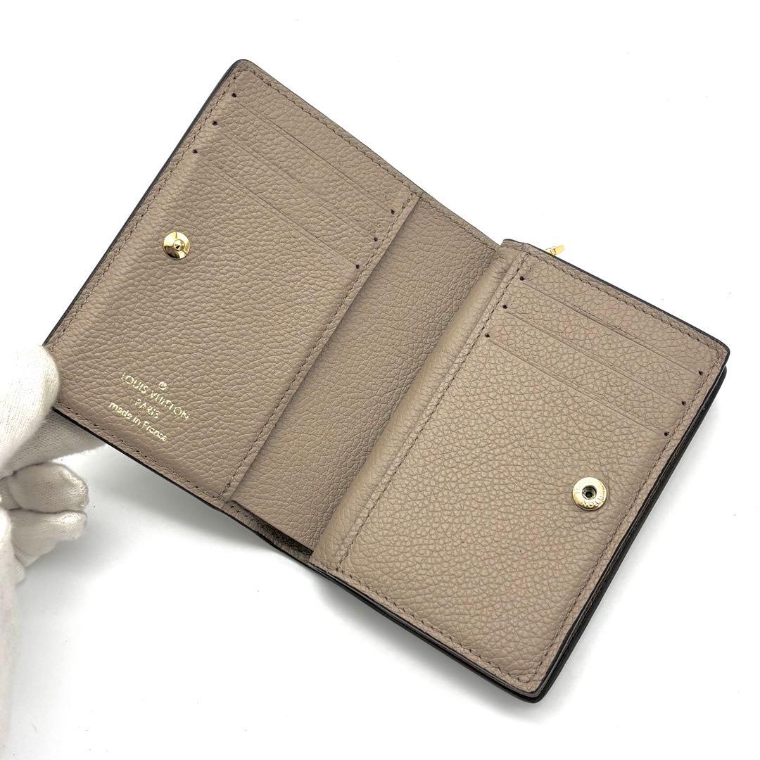 【未使用級】ルイヴィトン アンプラント ポルトフォイユ クレア 二つ折り財布