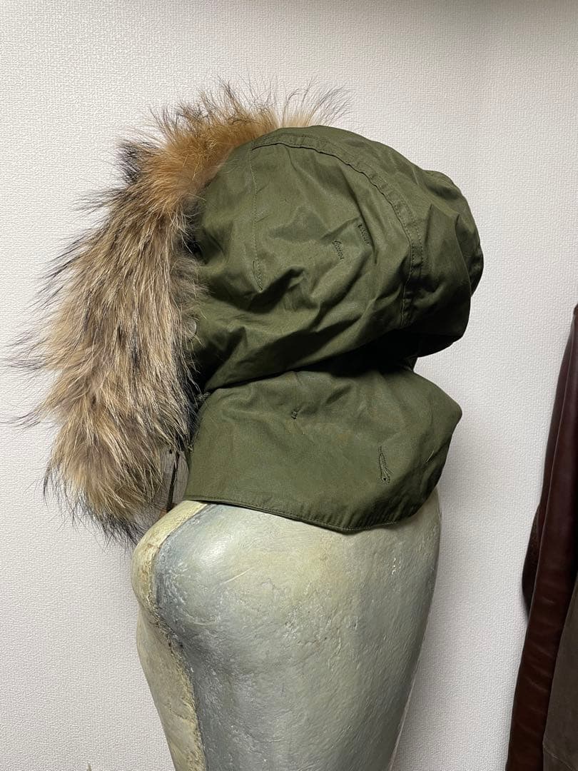 あ*あ様 M-65 フード ラビットファー フィールドコート モッズパーカー