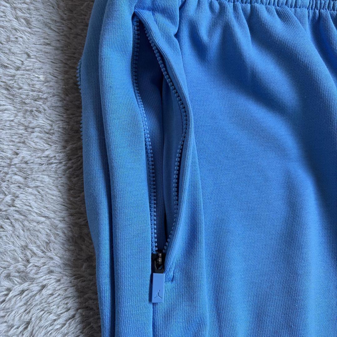 新品 NIKE ナイキ ジョーダン セットアップ 水色 ワンポイントロゴ S