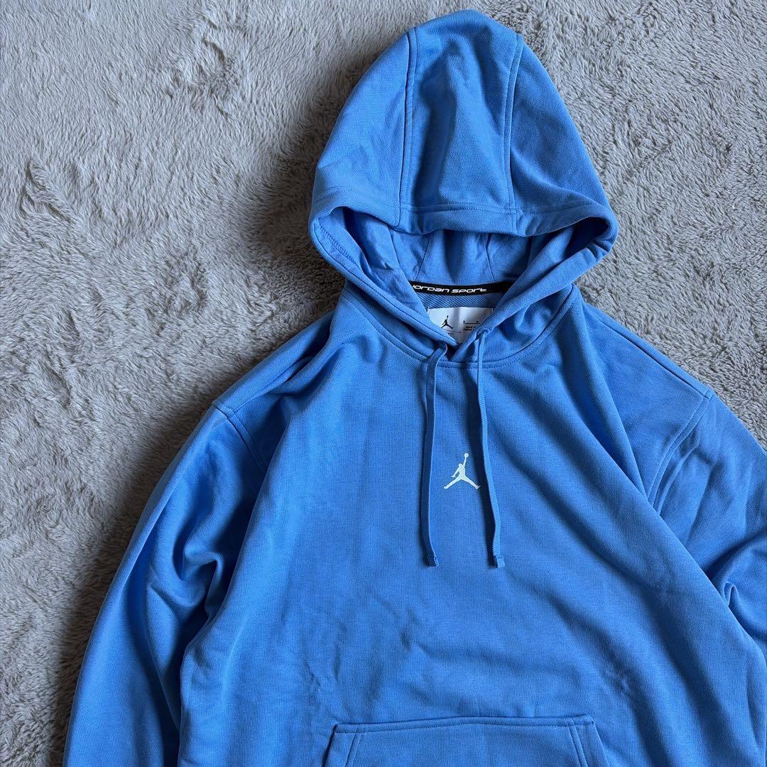 新品 NIKE ナイキ ジョーダン セットアップ 水色 ワンポイントロゴ S