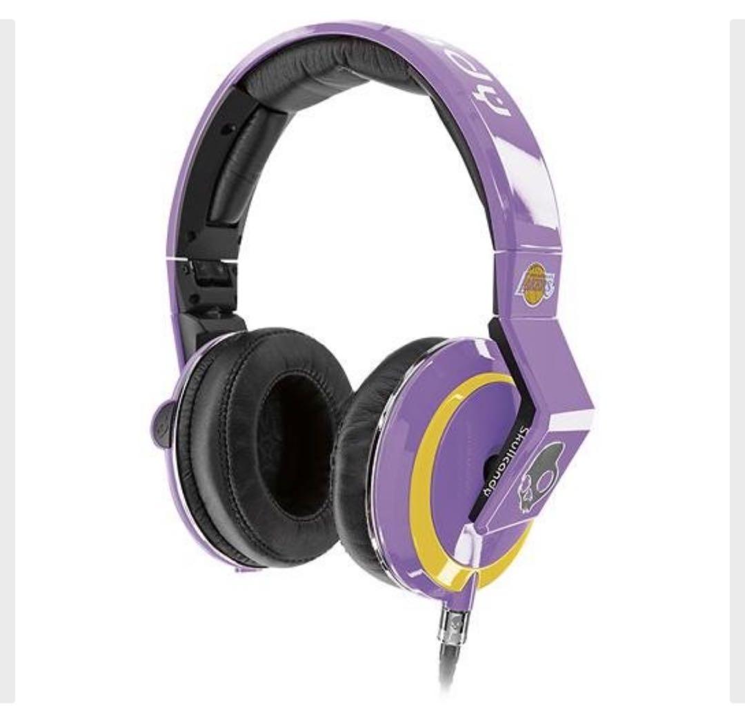 値下げ　貴重⭐️スカルキャンディ DJ ヘッドホン レイカーズ ミックスマスター