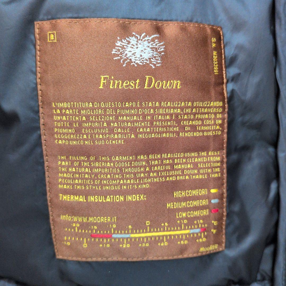 最終値下げ　MOORER ムーレー フード付きレディースダウン サイズ40