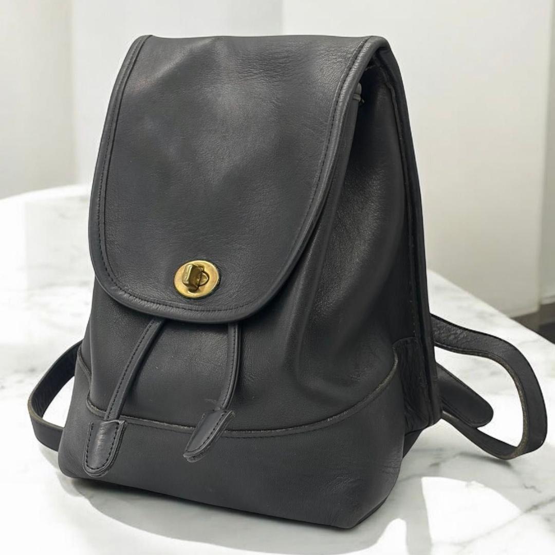 オールド コーチ レザー リュック 9960 ブラック OLD COACH