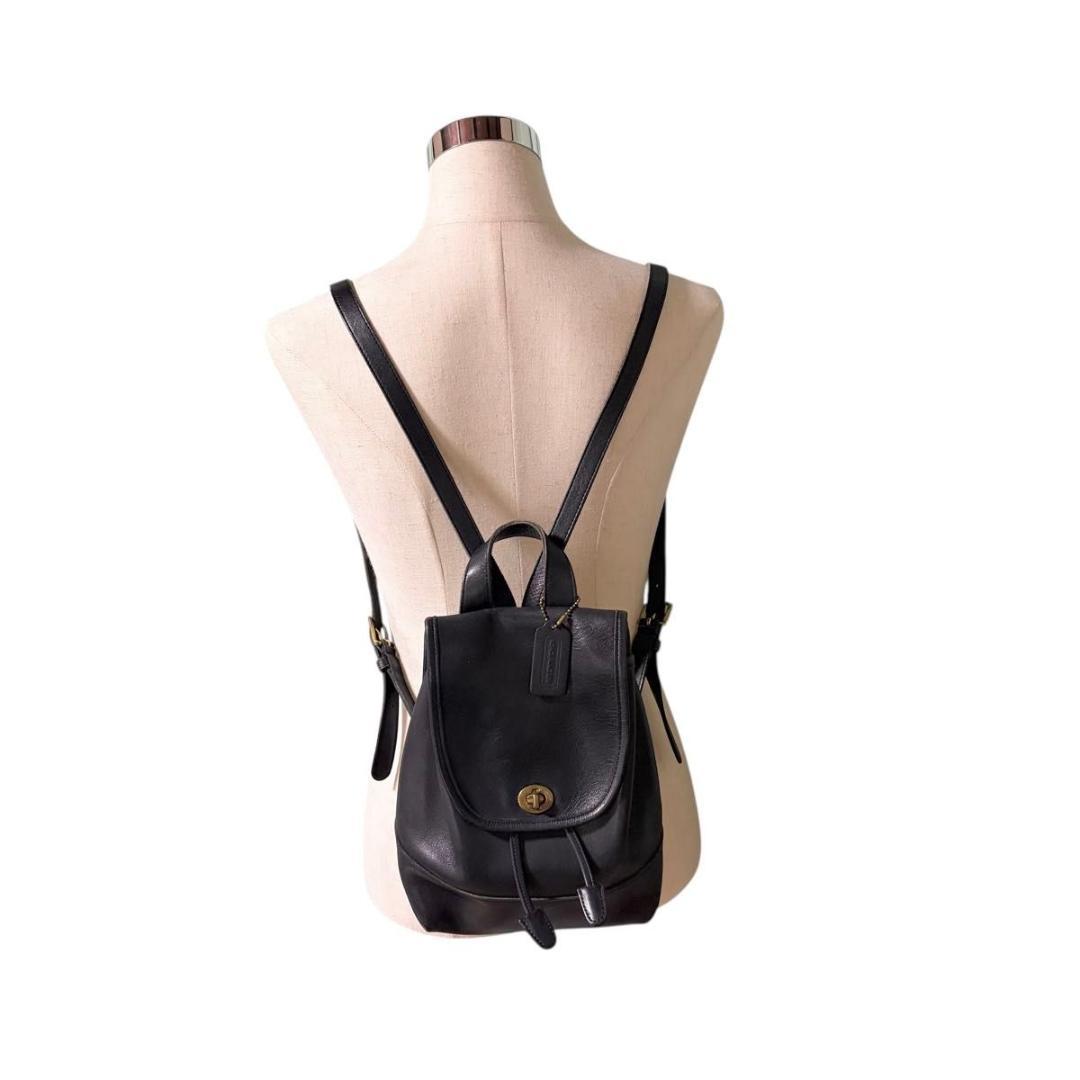 オールド コーチ レザー リュック 9960 ブラック OLD COACH