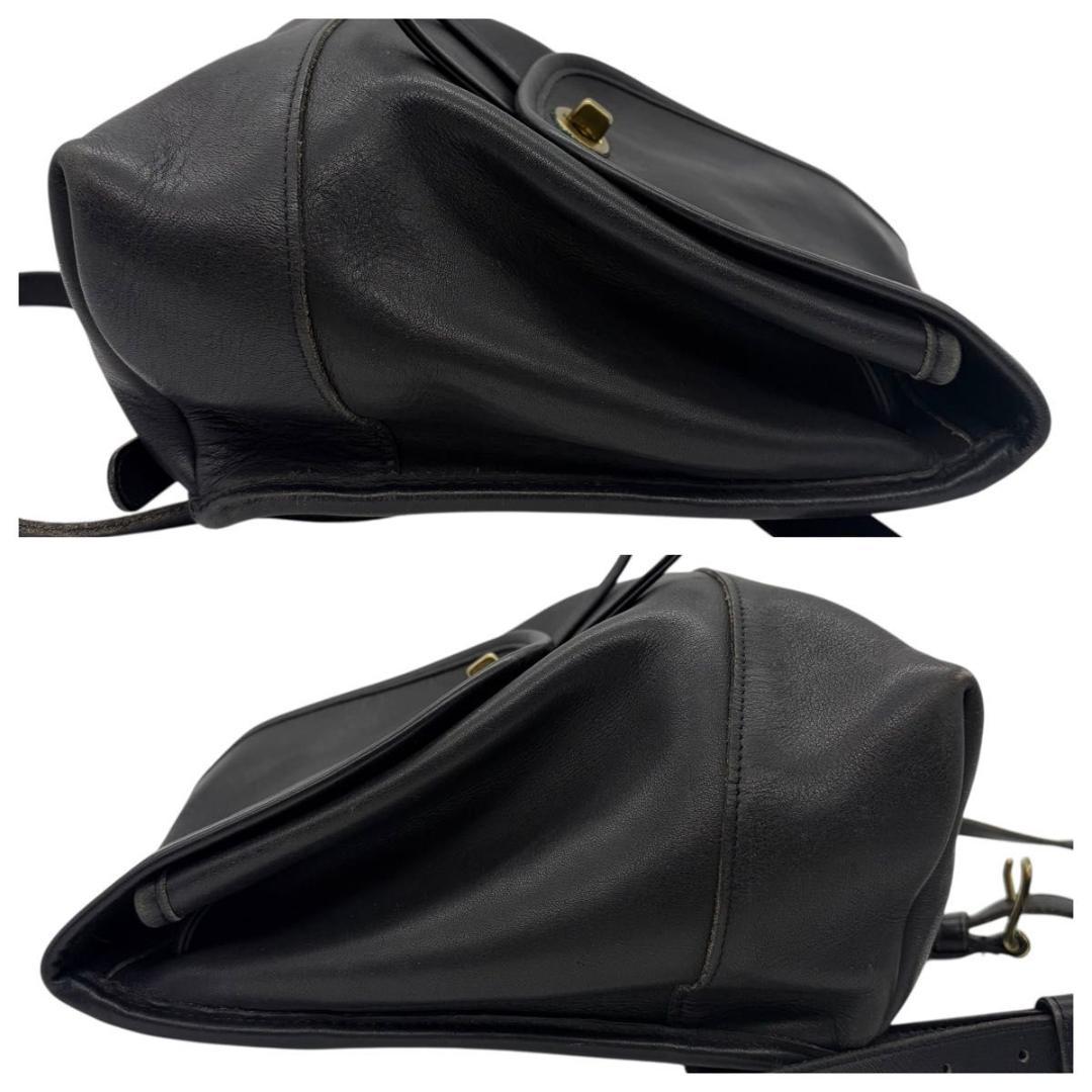 オールド コーチ レザー リュック 9960 ブラック OLD COACH