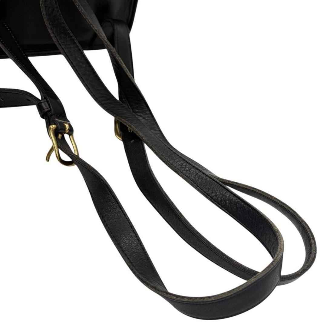 オールド コーチ レザー リュック 9960 ブラック OLD COACH