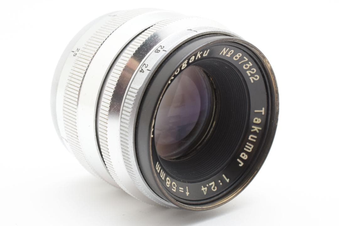 ASAHI TAKUMAR 58mm F2.4 M37 ペンタックス カメラ