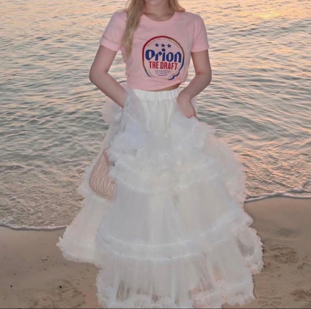 【Treat Ürself】【完売商品】blooming tulle skirt