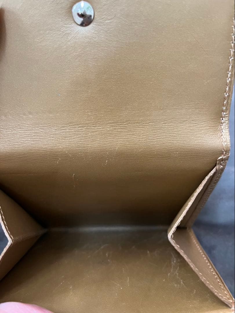 最終価格‼️ルイヴィトン 折り財布　 ベージュ　美品