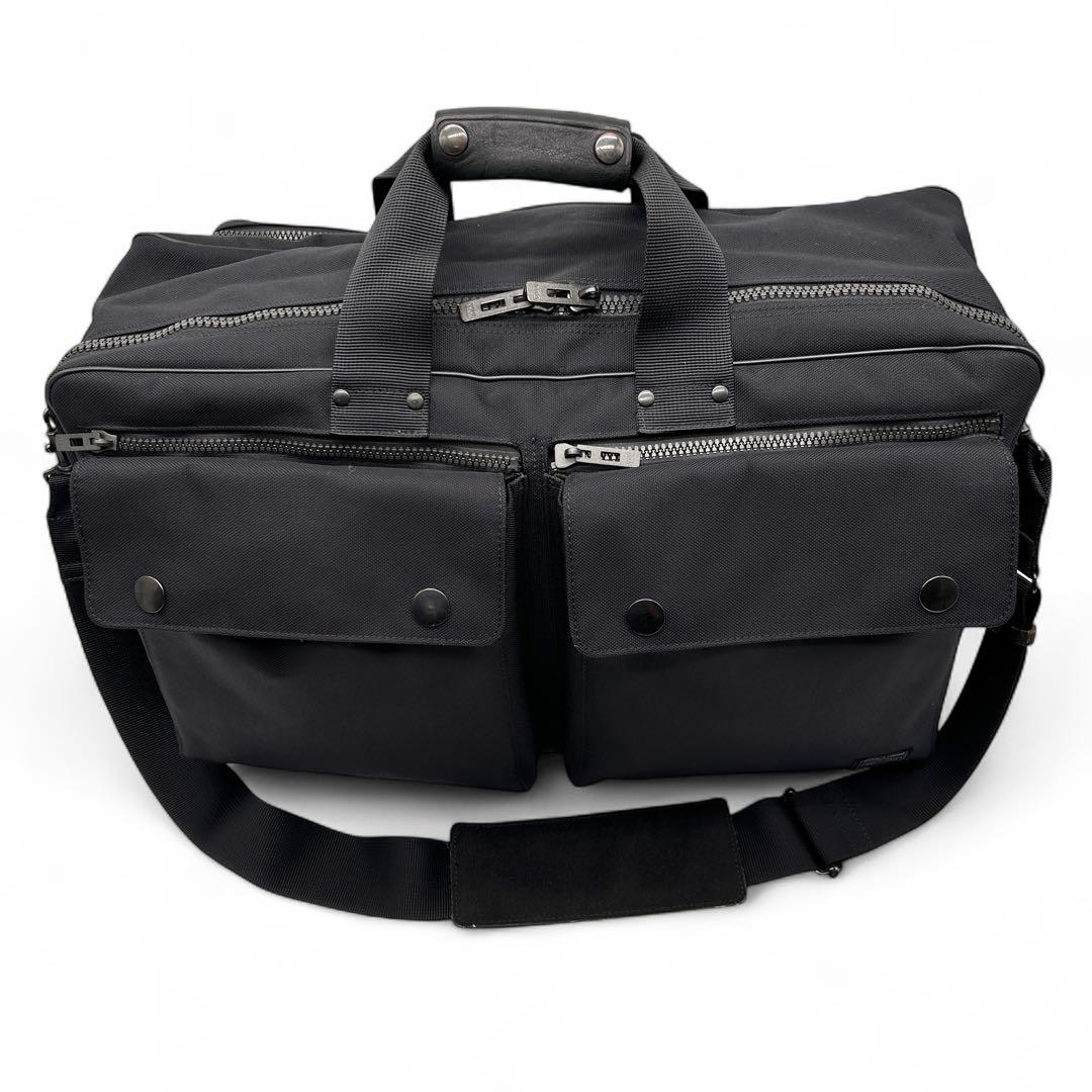 【美品】PORTER ポーター ボストンバッグ 旅行バッグ 大容量 ブラック