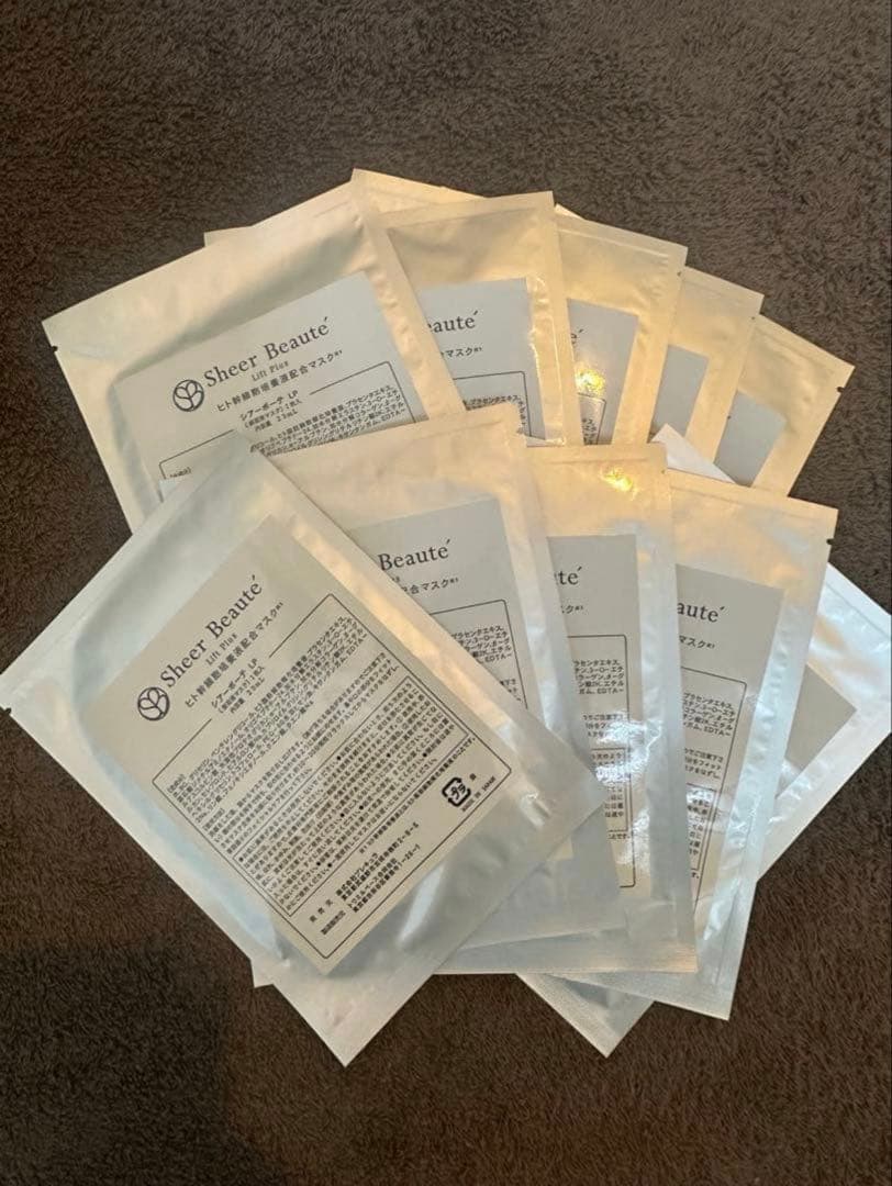 ♡新品未使用♡シアーボーテ30枚セット　話題の美容成分配合　日本製シートマスク