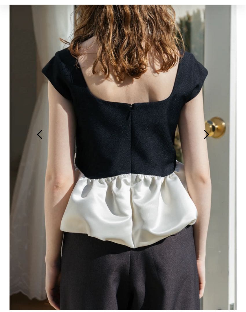 トップス THETOE Ifestou Frill Top