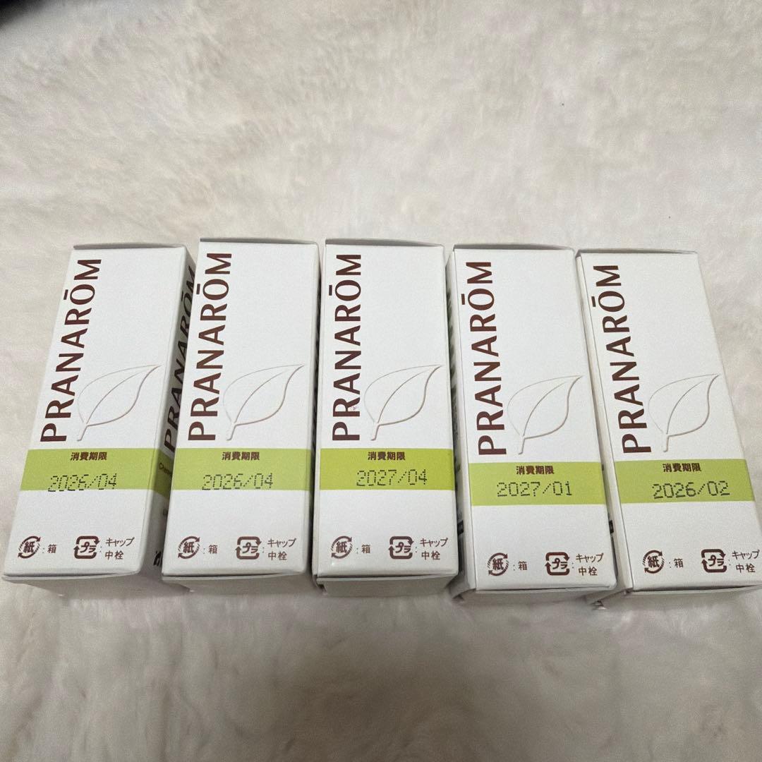 PRANARÔM エッセンシャルオイル 5本セット