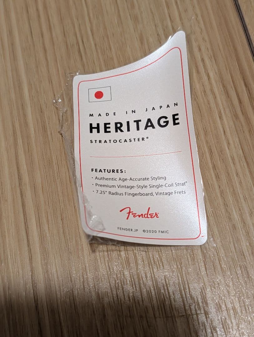 Fender Japan Heritage 60s ストラト定価233,200円