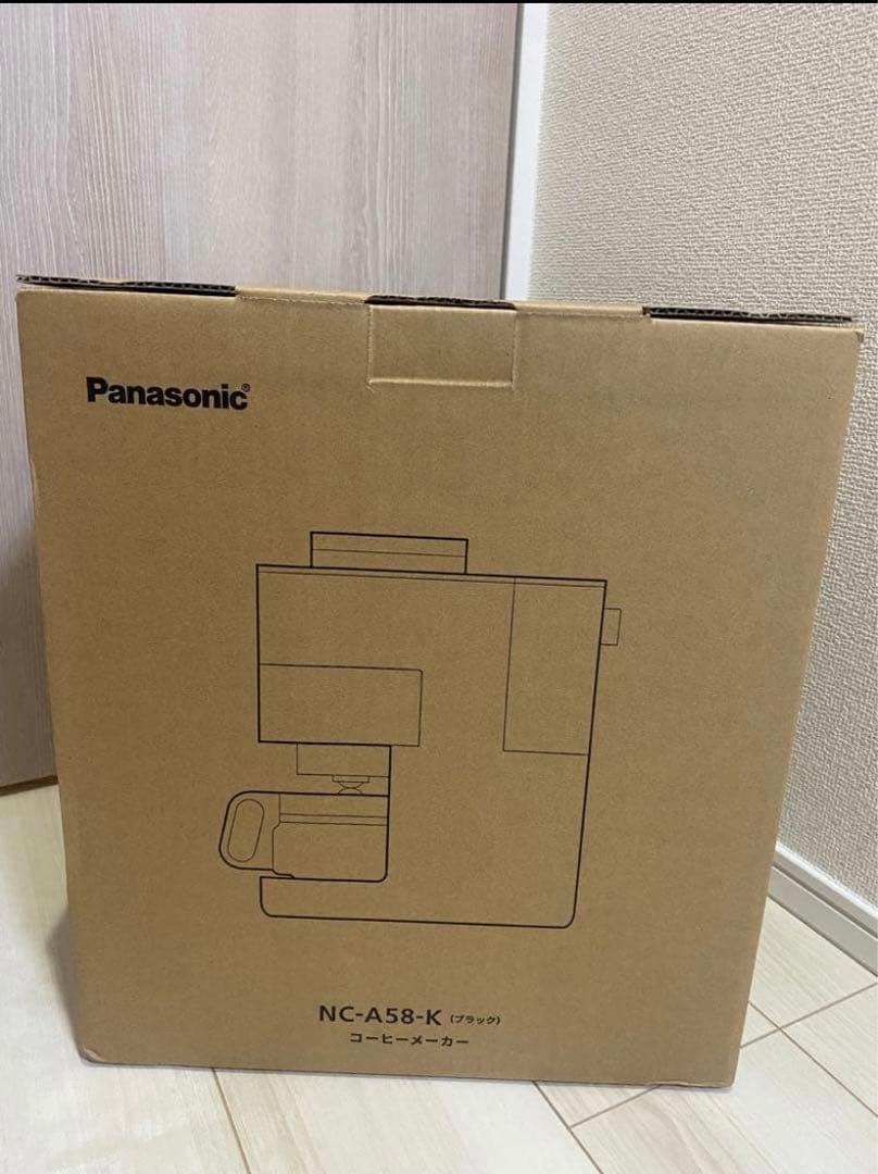 パナソニック コーヒーメーカー NC-A58-K ブラック