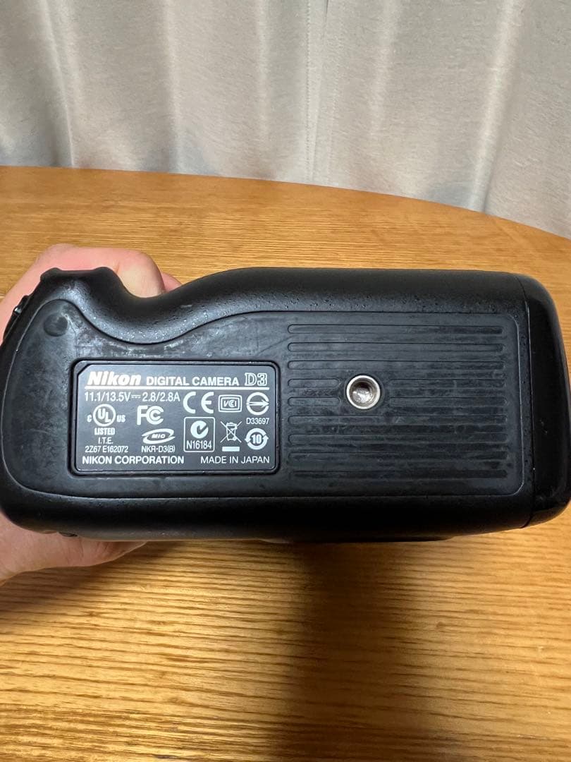 Nikon D3 シャッター回数7532回　訳あり品