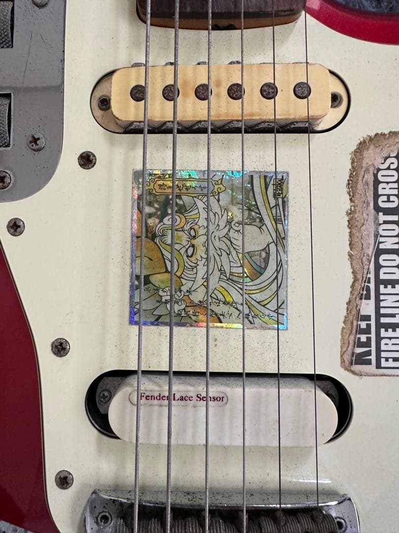 カ*s様 fender japan jaguar candy apple red