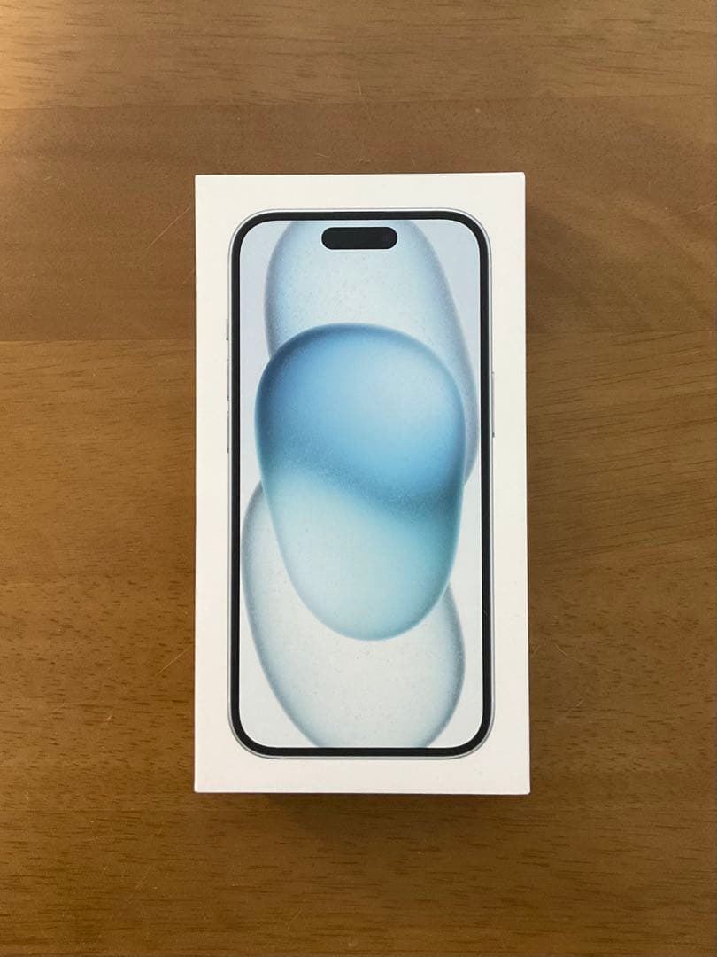 [美品] iPhone 15 ブルー 128GB 本体