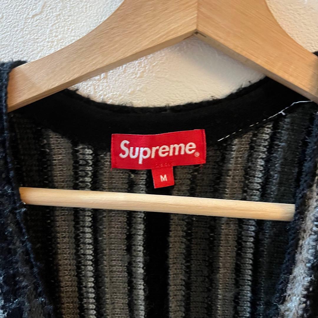 トップス SUPREME Stripe Sweater VEST