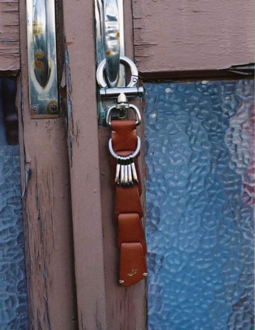 リドム　lidnm Llife LEATHER KEY CHAIN SIENNA