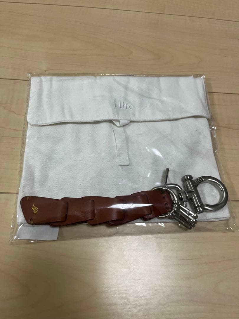 リドム　lidnm Llife LEATHER KEY CHAIN SIENNA